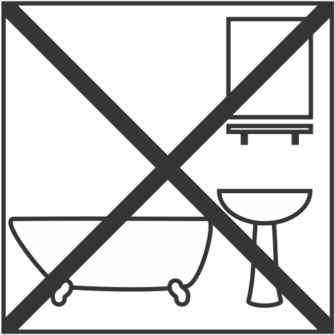 Not in bathroom