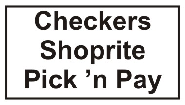 Supermarket sign